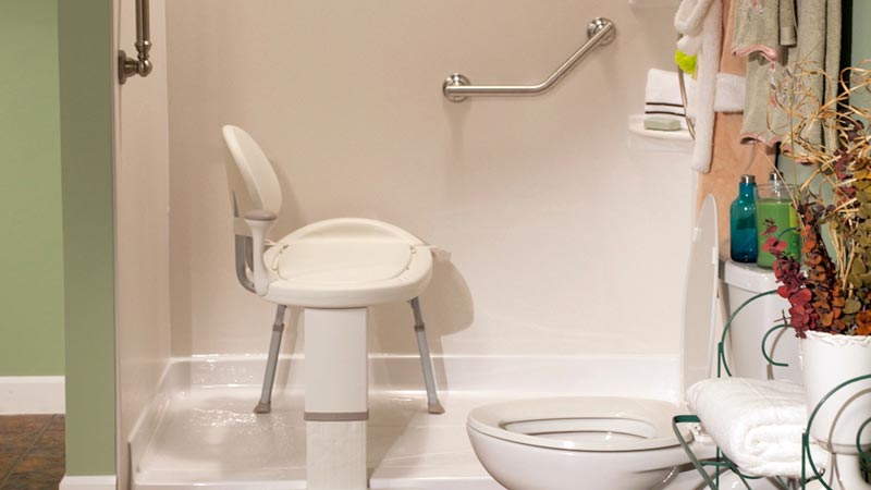 Barrier-Free Showers